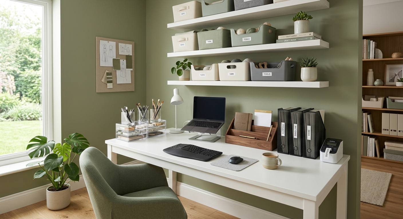 Office & Craft Room Organization